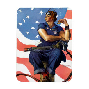 Ímã "Rosie the Riveter"