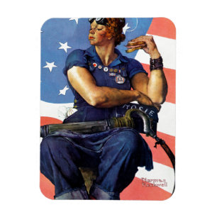 Ímã Rosie the Riveter