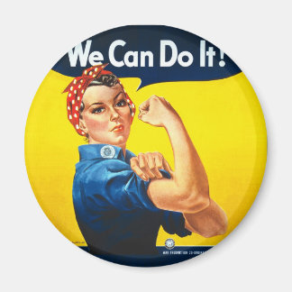 Imã Rosie the Riveter - "Nós podemos fazer isso!"
