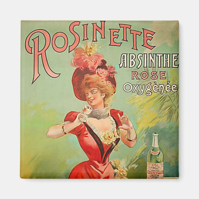 Imã Rosinette Absinthe 1823 (Frente)