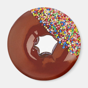Imã Rosquinha de chocolate
