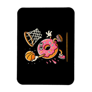 Ímã Rosquinha Engraçada, Comida de basquetebol, Dunbal