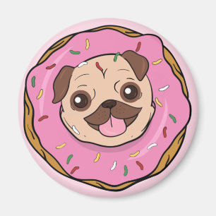 Imã Rosquinha Pug