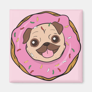 Imã Rosquinha Pug