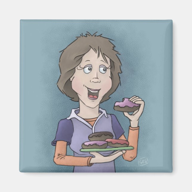 Imã Rosquinhas com ímã de aspersores (Frente)