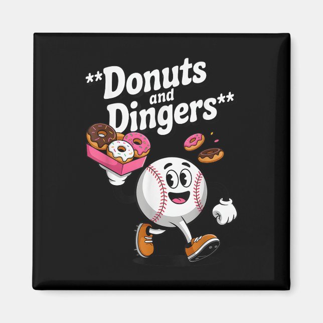 Imã Rosquinhas E Dobradiças Rosquinha De Humor Com Ven (Frente)