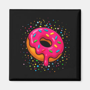 Imã Rosquinhas Engraçadas Amam Bolinhas Felizes Dot Da