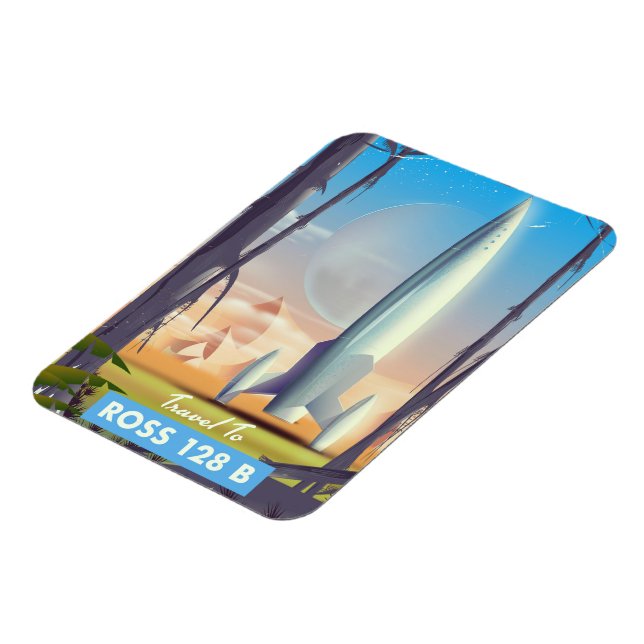 Ímã Ross 128 B poster de ficção científica (Left Side)