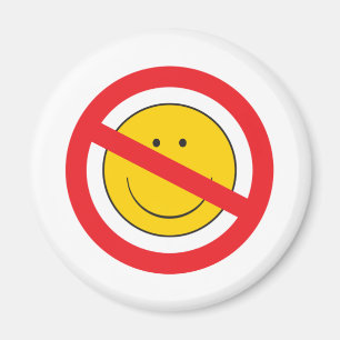 Imã Rosto Anti-Sorriso