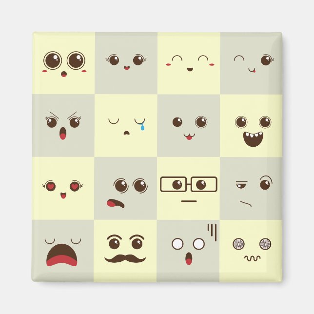 Imã Rosto bonito (Frente)