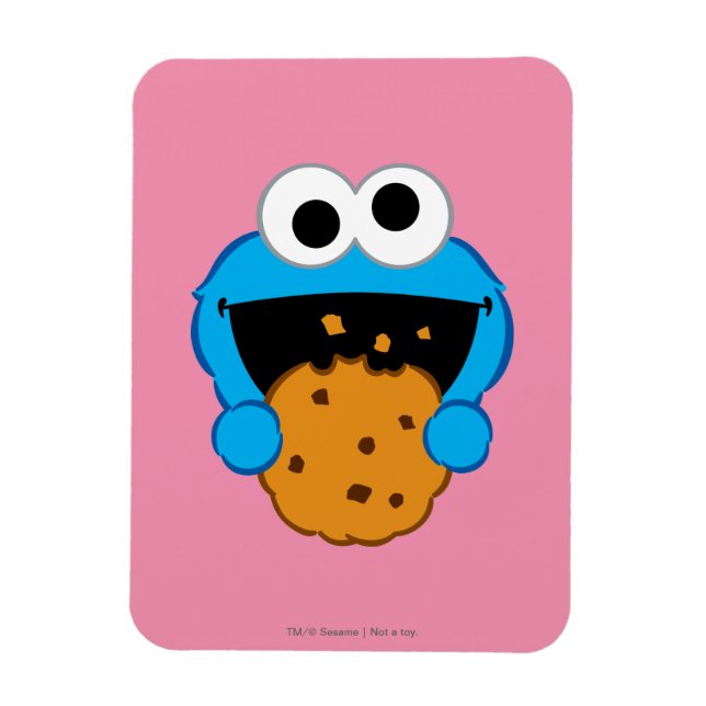 Ímã Rosto de Cookie (Vertical)