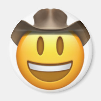 Imã Rosto de Cowboy emoji