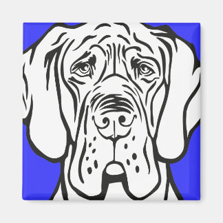 Imã Rosto de Dogue