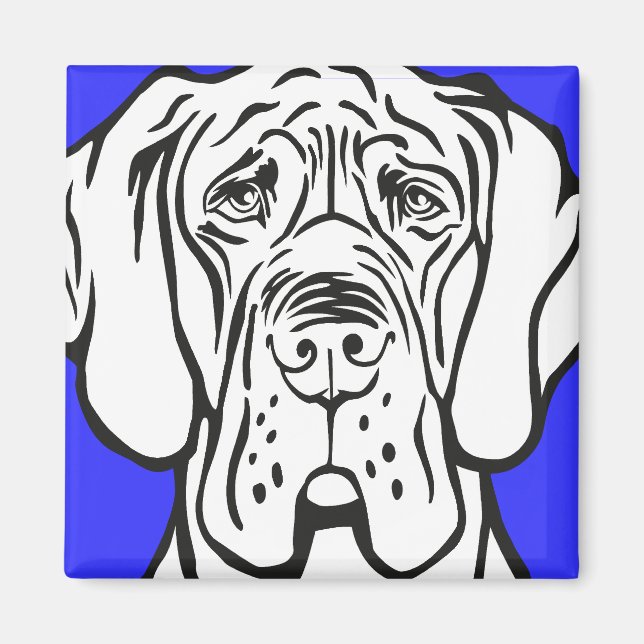 Imã Rosto de Dogue (Frente)