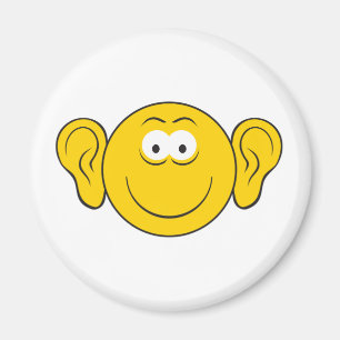 Imã Rosto de Grandes Orelhas