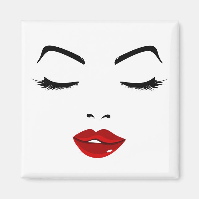 Imã Rosto Elegante (Frente)