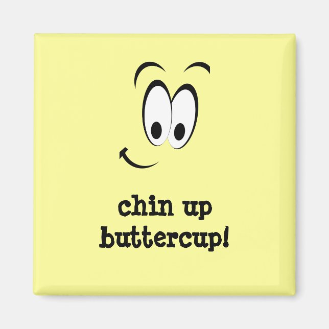 Imã Rosto Feliz Bonito (Frente)