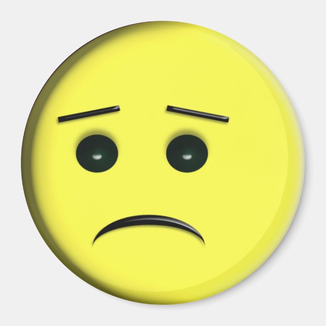 Imã Rosto Frente Amarelo (Frente)