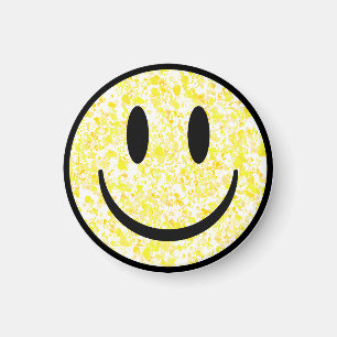 Imã Rosto Sorridente Salpicado