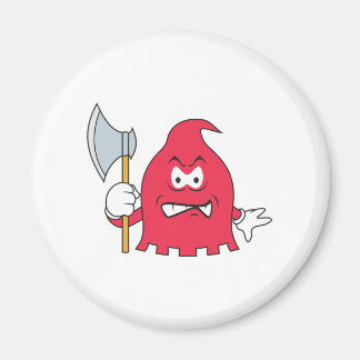 Imã Rosto Vermelho do Ceifador