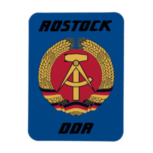 Ímã Rostock, DDR, Rostock, Alemanha Oriental Socialist
