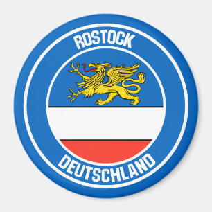 Imã Rostock Round Emblem
