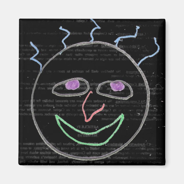 Imã Rostos Engraçados (Frente)