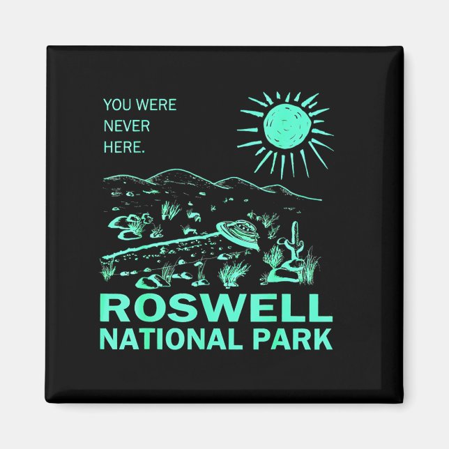 Imã Roswell National Park New Mexico  (Frente)