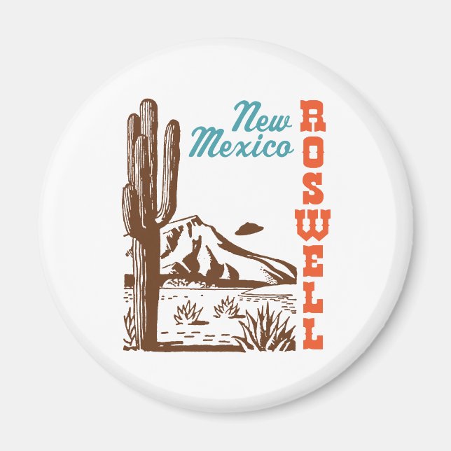 Imã Roswell Novo México (Frente)