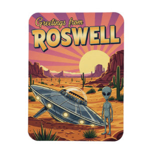Ímã Roswell Novo México Alienígena