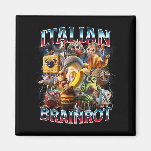 Imã Rot do Cérebro Italiano Piadas Engraçadas de Menin