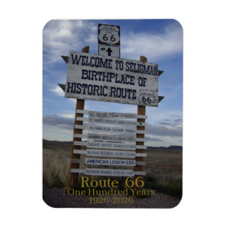 Ímã Rota 66 - 100 - Cem Anos 1026 -2026