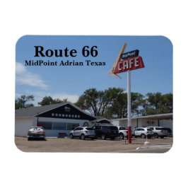 Ímã Rota 66 A Rua Principal da América. Adrian Texas M
