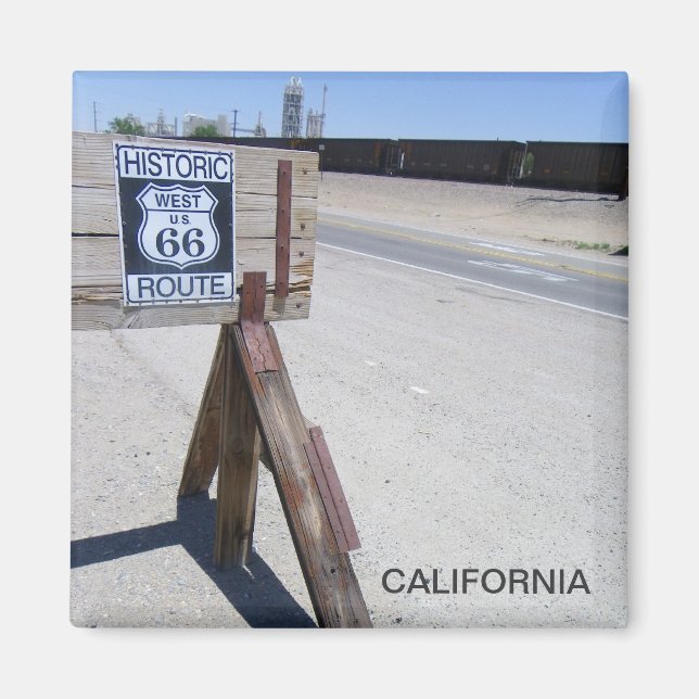 Imã Rota 66 Magnet! (Frente)