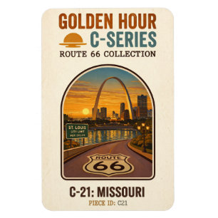 Ímã Rota da Hora Dourada 66 C-Series Missouri