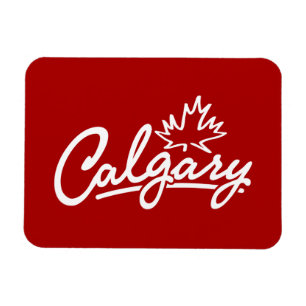 Ímã Roteiro da folha de Calgary