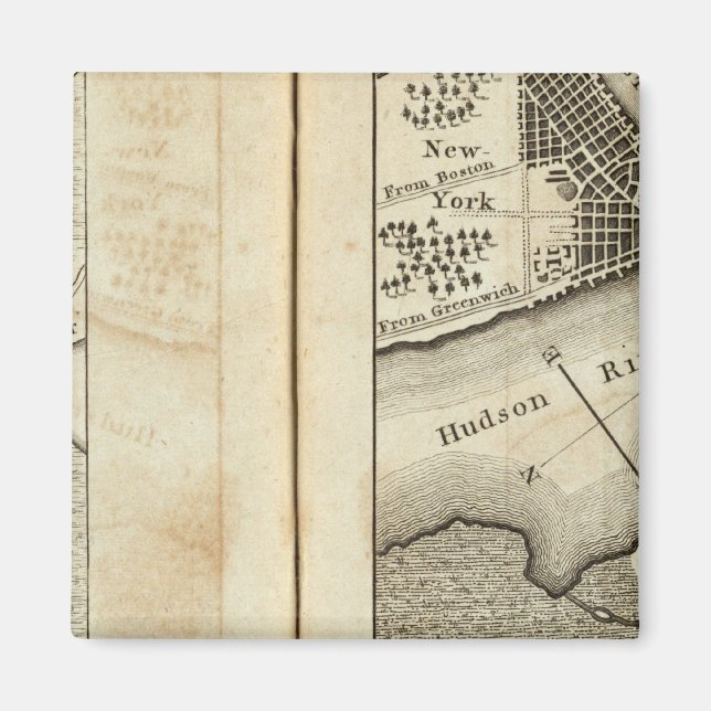 Imã Roteiro de Filadélfia para Nova Iorque (Frente)