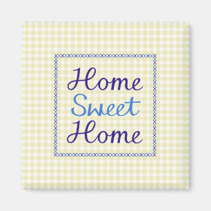 Imã Roteiro Home doce Home nos azuis no guingão