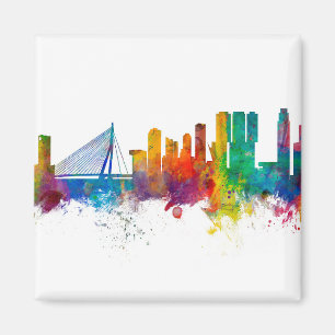 Imã Roterdão, Países Baixos Skyline