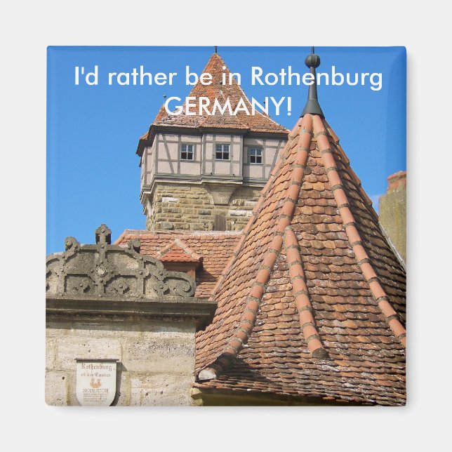 Imã Rothenburg Magnet (Frente)