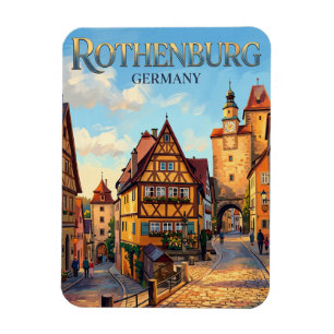 Ímã Rothenburg ob der Tauber Alemanha