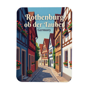 Ímã Rothenburg ob der Tauber Centro Histórico Alemanha