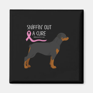 Imã Rottweiler Cão Espessado Sensibilização do Cancer