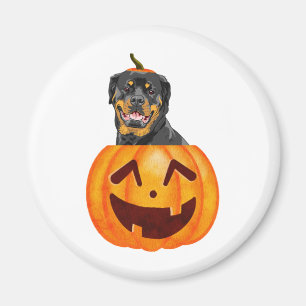Imã Rottweiler Halloween