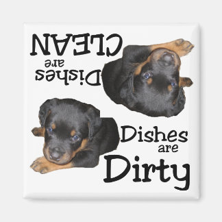 Imã Rottweiler Puppy Alavanca o Magnete da máquina de