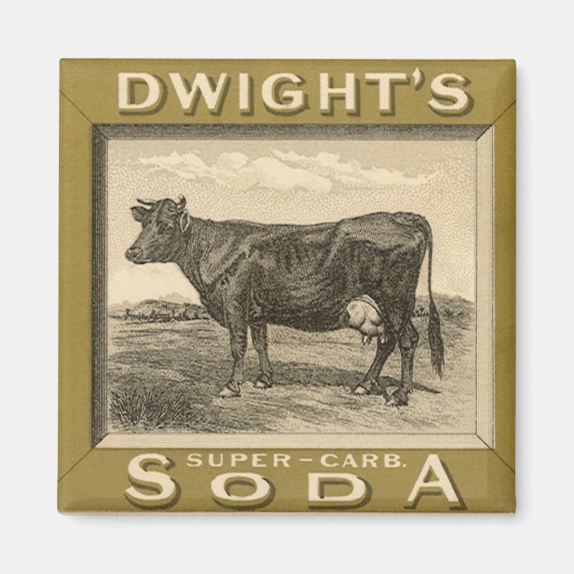 Imã Rótulo de Produto Antigo, Refrigerante Bicarbonata (Frente)