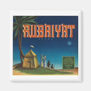 Imã Rótulo de Taxa de Vintagem do Azerbaijão