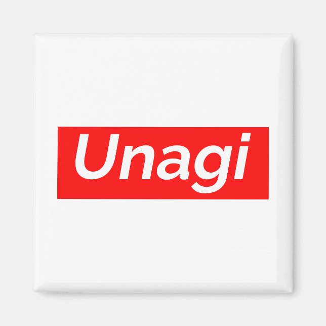 Imã Rótulo Unagi (Frente)