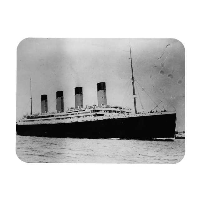 Ímã Roubador de Passageiros Titanic RMS (Horizontal)