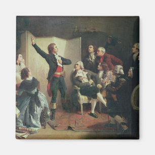 Imã Rouget de Lisle que canta o Marseillaise